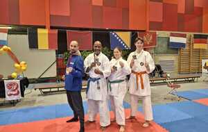 Nos médaillés de la journée a world Cup Cupina.